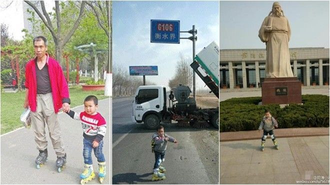 Cùng con trượt patin 540km để dạy bài học về cuộc sống Ảnh 2