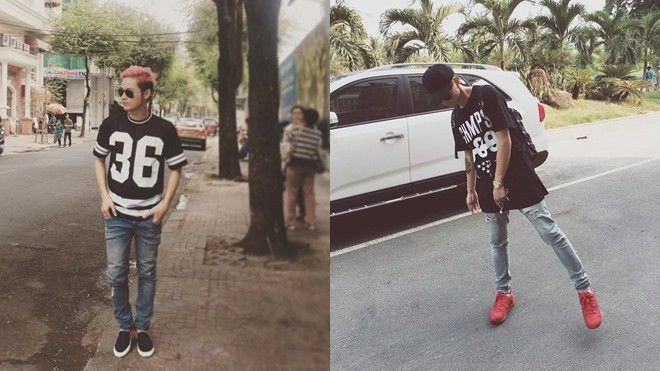 Tuần qua mỹ nam Vbiz mặc gì xuống phố? Ảnh 2