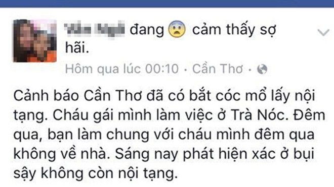 Xuất hiện tin đồn bắt cóc trẻ em tại Cần Thơ Ảnh 2