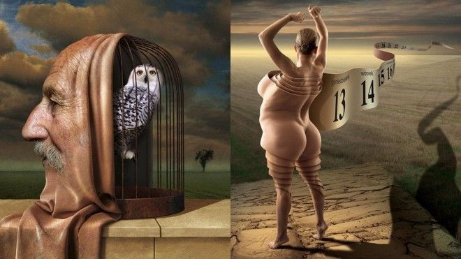 Bộ tranh lột tả mảng tối của xã hội hiện đại Ảnh 2