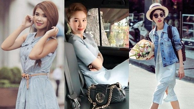 17/4: Bảo Thy, Khởi My, Nicky Khánh Ngọc đồng lòng diện mốt xanh thanh bình Ảnh 2