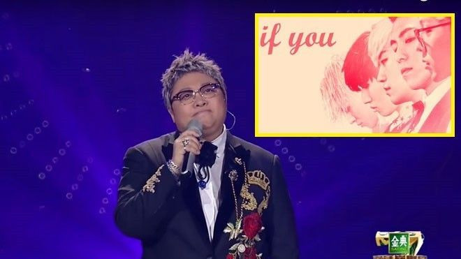Diva Trung Quốc cover ‘If You’ của BigBang gây sốt trên sóng truyền hình Ảnh 2
