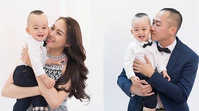 Ngắm những khoảnh khắc không thể yêu hơn của con trai Ngọc Thạch Ảnh 2