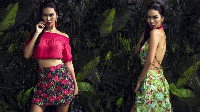 Siêu mẫu Hà Anh tự tin khoe eo thon, lưng ong Ảnh 2