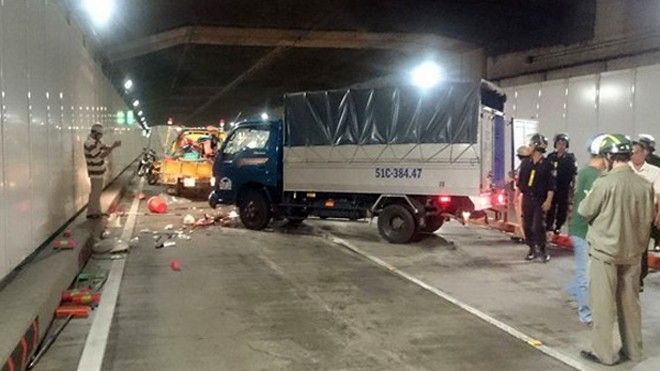 Tai nạn trong hầm Thủ Thiêm, 1 người chết, 4 bị thương Ảnh 2