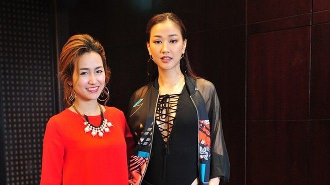 Maya tự tin khoe vòng một căng đầy bên DJ Trang Moon Ảnh 2