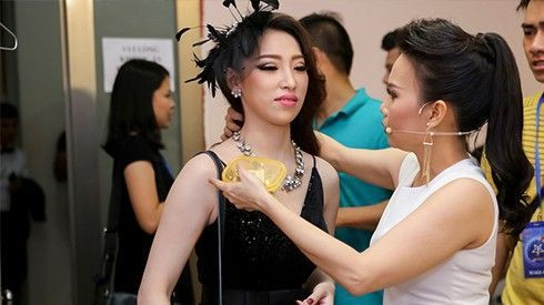 Cẩm Ly chăm chút tỉ mỉ cho học trò cưng Cao Công Nghĩa trước giờ lên sóng Ảnh 2