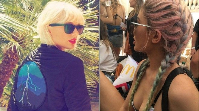 Kiểu tóc ấn tượng của Taylor Swift, Kylie Jenner lần đầu xuất hiện tại Coachella Ảnh 2