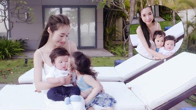 'Gục ngã' trước vẻ đẹp của hai thiên thần nhà Elly Trần Ảnh 2