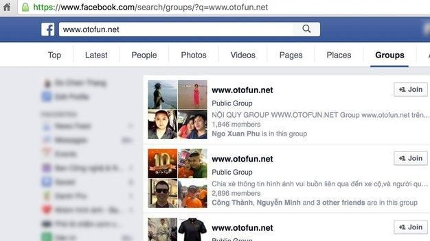 Group Otofun với hơn 180.000 thành viên 'biến mất' khỏi Facebook Ảnh 2
