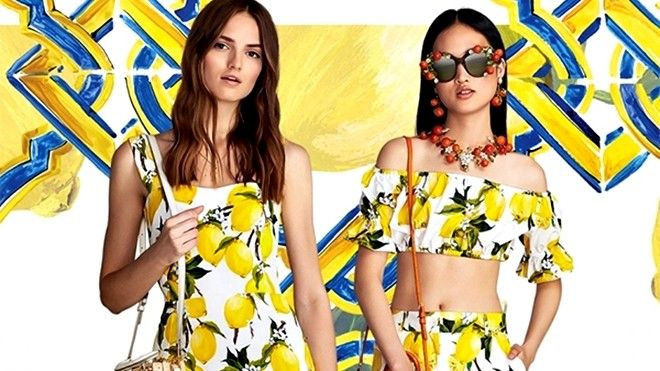 Ngắm loạt họa tiết 'tươi mát' của Dolce & Gabbana hè 2016 Ảnh 2