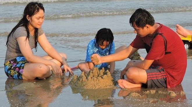 Vui chơi trên bãi biển không rác ở Vũng Tàu Ảnh 2