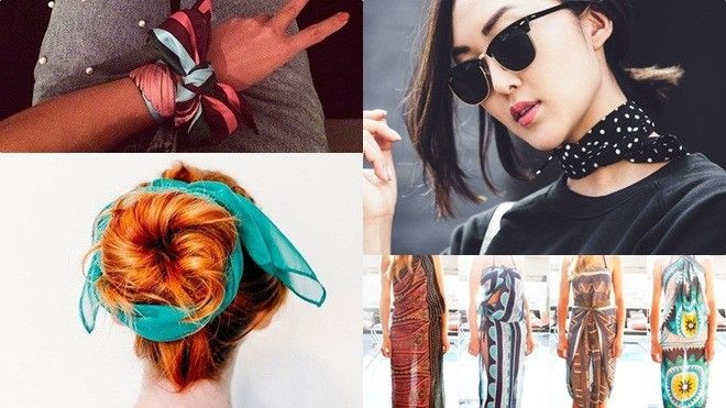 9 tuyệt chiêu sử dụng khăn cho mùa hè đảm bảo không đụng hàng Ảnh 2
