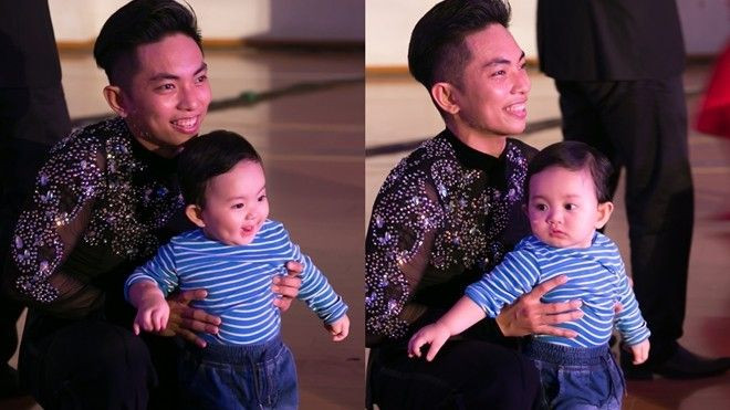 Kubi nhà Khánh Thi hào hứng quậy tưng sàn đấu của mẹ Ảnh 2