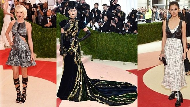 Taylor Swift lọt top đẹp nhất, Katy Perry bị chê thảm hại tại Met Gala 2016 Ảnh 2