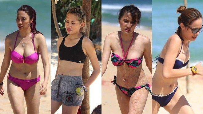 Dàn bóng hồng 'Cuộc đua kỳ thú' đồng loạt khoe dáng 'bốc lửa' trên bãi biển Ảnh 2