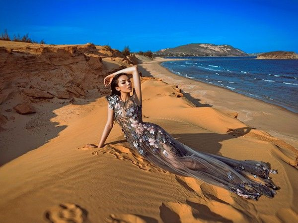 Mới đây, Kỳ Duyên đã nhận lời xuất hiện trong bộ ảnh thời trang mới nhất của NTK Hoàng Hải.
