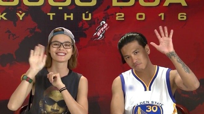 Xanh dương Trần Hiền - Minh Long 'thảnh thơi' ngắm biển trước khi ra về Ảnh 2