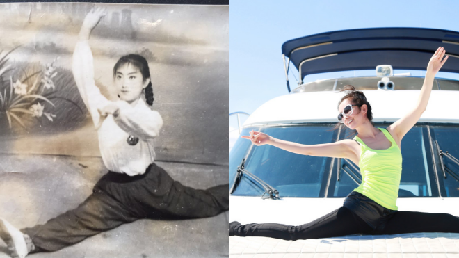 Lý Băng Băng khoe tài mẹ xoạc đẳng cấp hơn con gái Ảnh 2