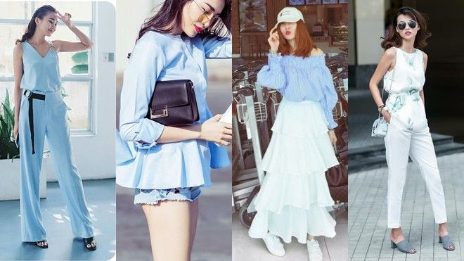 9/5: Mĩ nhân Việt cùng nhau lăng xê sắc xanh serenity tươi mát Ảnh 2