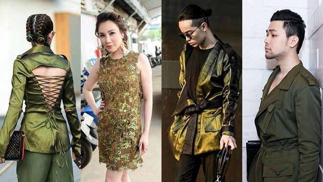 11/5: Hồ Quỳnh Hương cùng dàn nam thanh nữ tú đồng loạt diện trang phục Military của NTK Lê Thanh Hòa Ảnh 2