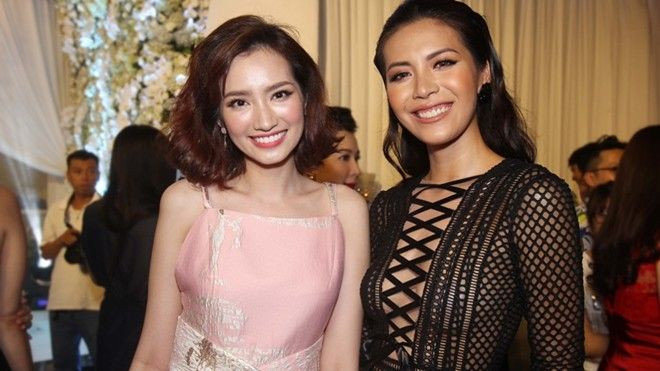 Minh Tú, Trúc Diễm đọ dáng cùng chân dài 1m9 Ảnh 2