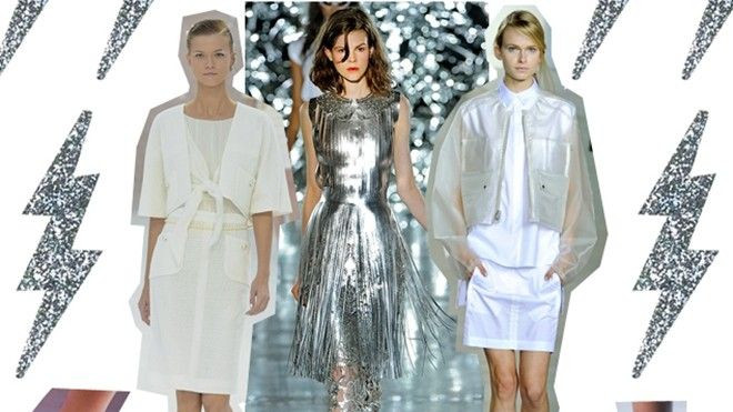 Xu hướng thời trang metallic và chất liệu lưới: Rise & Shine Ảnh 2