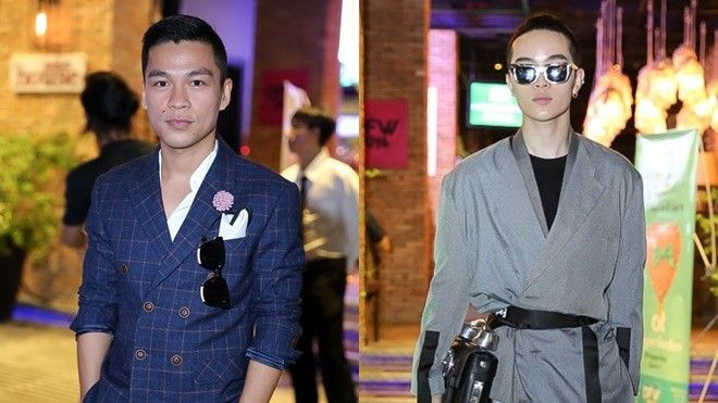 Bận rộn với show thời trang riêng, Adrian Anh Tuấn vẫn tới ủng hộ VDFW Ảnh 2