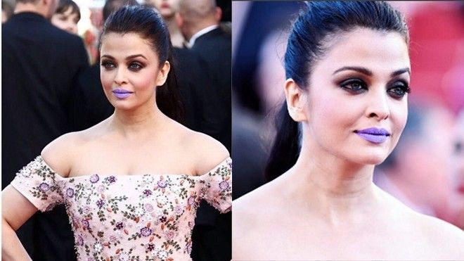 Aishwarya Rai chọn son xanh nổi bần bật tại thảm đỏ Cannes Ảnh 2