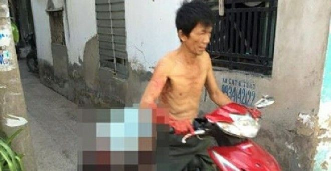Bố vợ nóng giận chém chết con rể rồi chở xác ra đầu thú Ảnh 2