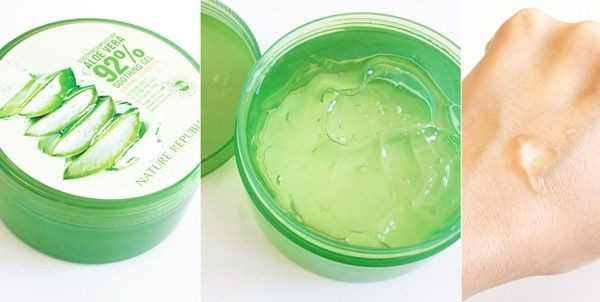 Gel aloe vera là item bạn nên giữ bên mình bởi khả năng đa dụng của nó mang lại.