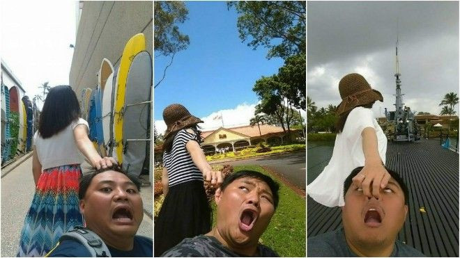 Cặp đôi gây bão Facebook với loạt ảnh 'nắm đầu anh đi khắp thế gian' Ảnh 2