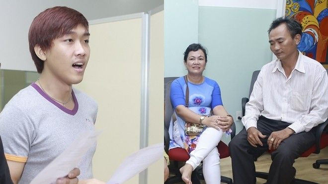 Bố mẹ Đình Phước lặn lội từ quê lên tận phòng tập ủng hộ tinh thần con trai Ảnh 2