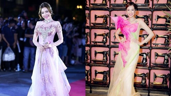 Elly Trần - Trúc Diễm rạng rỡ, lần đầu trình diễn áo dài cùng hàng trăm người mẫu Ảnh 2