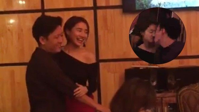 Clip: Trường Giang ôm hôn Nhã Phương trên 'sóng livestream' ngày sinh nhật Ảnh 2