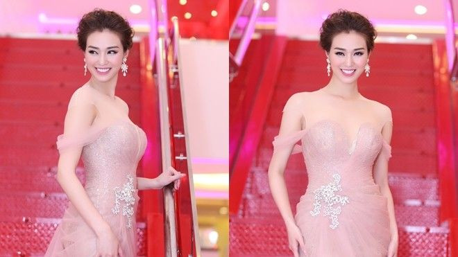 Á quân Bước nhảy Hoàn vũ - Khánh My khoe dáng kiêu sa trên thảm đỏ Ảnh 2