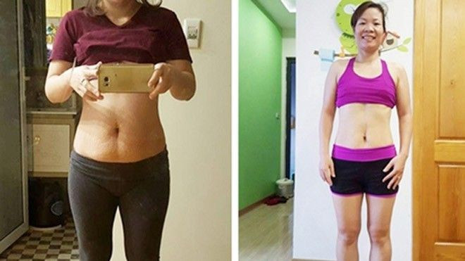 Mẹ trẻ 8x leo 19 tầng cầu thang, giảm 13cm vòng eo một tháng Ảnh 2