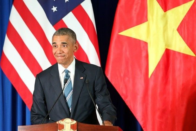 Những khoảnh khắc dễ thương hết mức của Tổng thống Mỹ Obama tại Hà Nội Ảnh 2