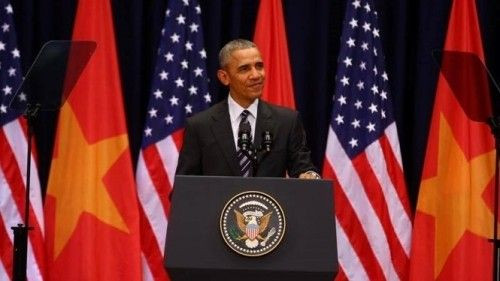 Ông Obama đọc bài thơ thần “Nam quốc sơn hà” của Lý Thường Kiệt Ảnh 2