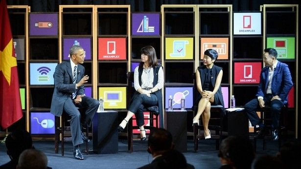 Ba gương mặt trẻ đối thoại với Obama là ai? Ảnh 2