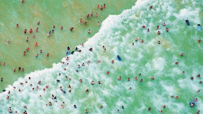 Các bãi biển trở nên độc đáo khi nhìn từ flycam Ảnh 2