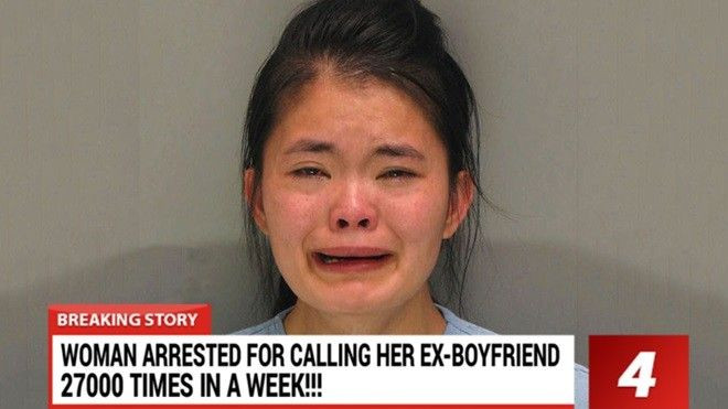 Cô gái cuồng tình gọi điện cho người yêu cũ 27.000 lần trong một tuần Ảnh 2