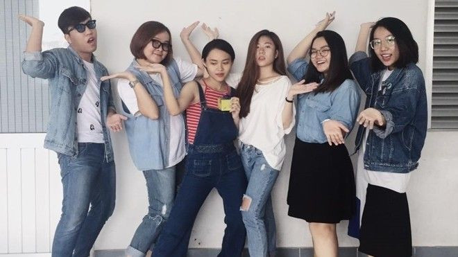 Sinh viên HUFLIT: Muốn ngầu đến trường cũng phải 'mặc đẹp diễn sâu' Ảnh 2