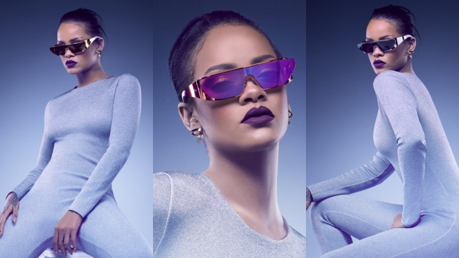 Rihanna ra mắt BST kính dát vàng hợp tác thiết kế cùng Dior Ảnh 2