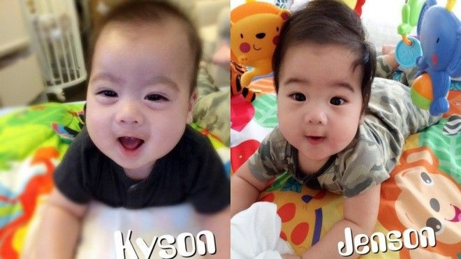 Hai nhóc sinh đôi nhà Lâm Chí Dĩnh đốn tim 65 triệu fan vì quá cute Ảnh 2