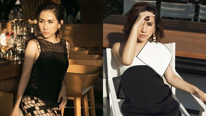 Trâm Nguyễn quyến rũ 'chết người' với phong cách monochrome Ảnh 2