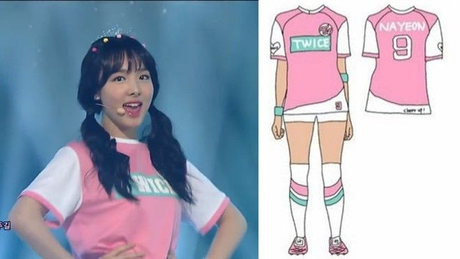 TWICE bất ngờ diện trọn vẹn thiết kế của fan cho sân khấu 'Cheer Up' cuối cùng Ảnh 2