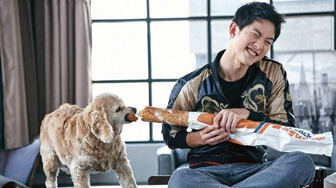 Song Joong Ki khiến fan 'đứng hình' với style giản dị trên tạp chí thời trang Ảnh 2