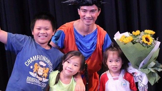 Xuân Bắc nhắng nhít cùng trẻ em nhân dịp Quốc tế Thiếu nhi Ảnh 2
