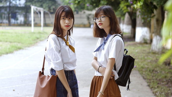 Đến trường đầy phong cách như sinh viên Đại học Hà Nội Ảnh 2